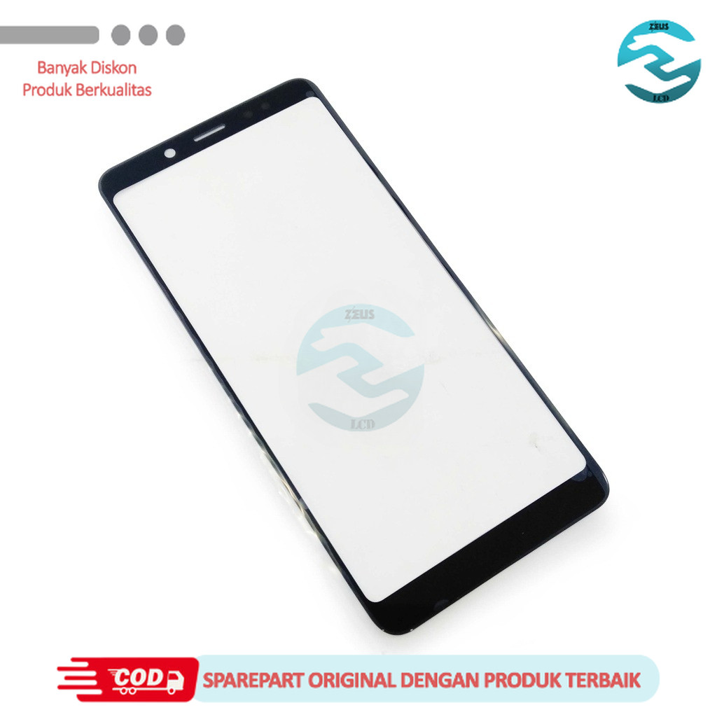 Glass Kaca Touchscreen + Lem Oca Redmi Note 5 / Redmi Note 5 Pro