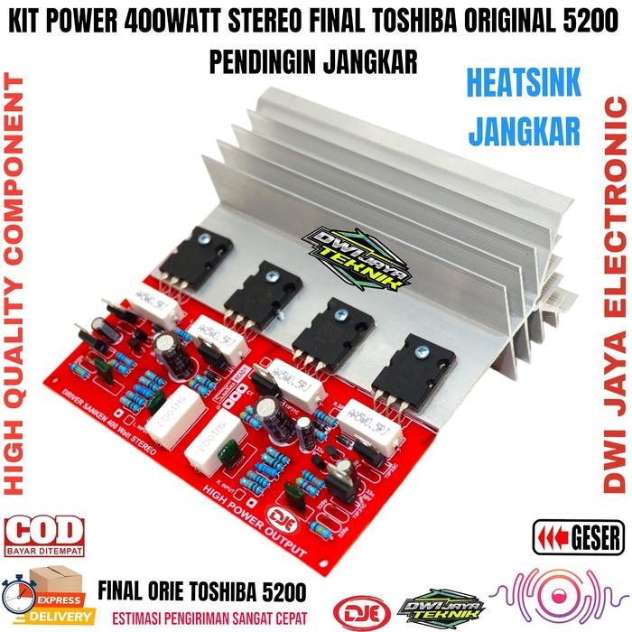 Driver Power Toshiba 400 Watt Stereo Pendingin Jangkar CVJA