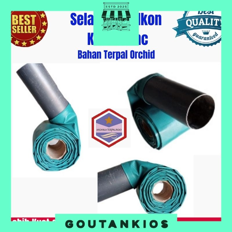 selang terpal semi karet selang Alkon semi karet selang irigasi kolam terpal