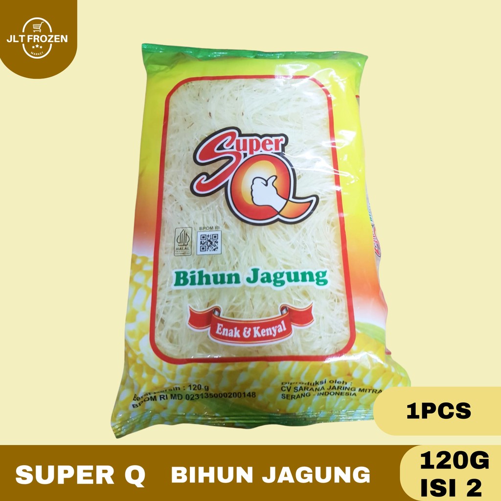 Super Q Bihun Jagung 120g - 1 PCS / Isi 2 pcs / Bihun Kenyal & Gurih / Mie Bihun Jagung