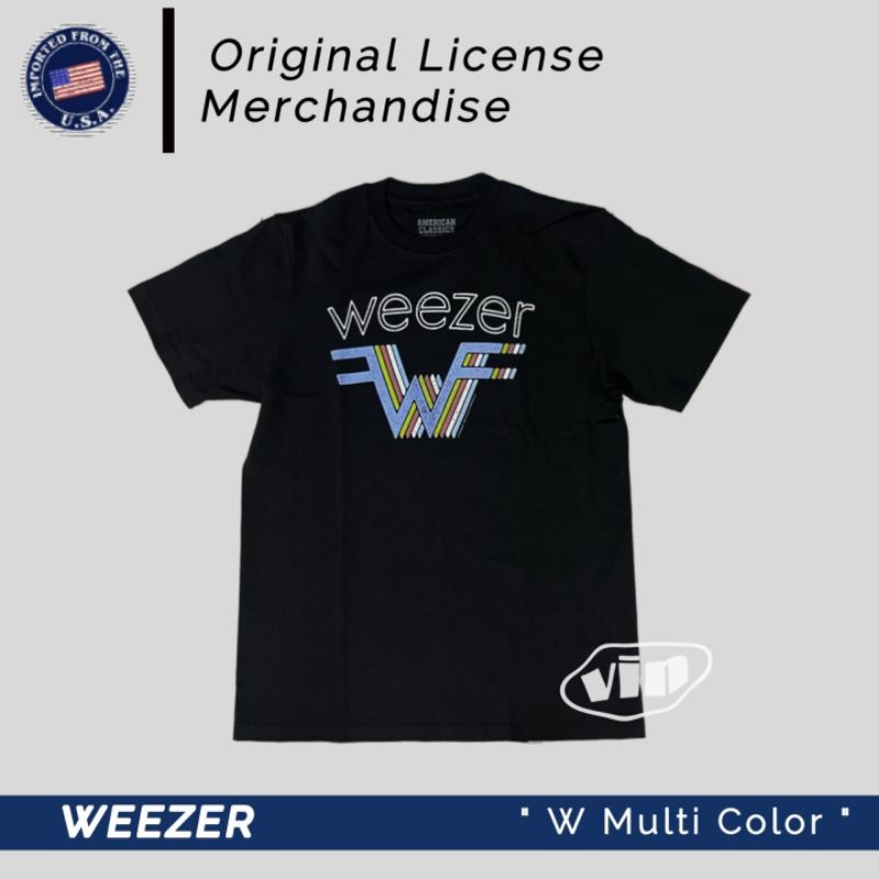 (COD) Weezer Official Kaos Band Music Original ORI WEEZER
