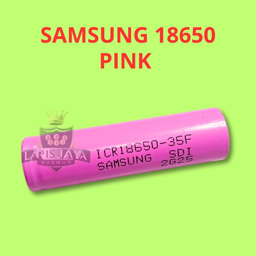Baterai 18650 Samsung INR18650 SDI 3SE 2G25 Baru bukan cabutan