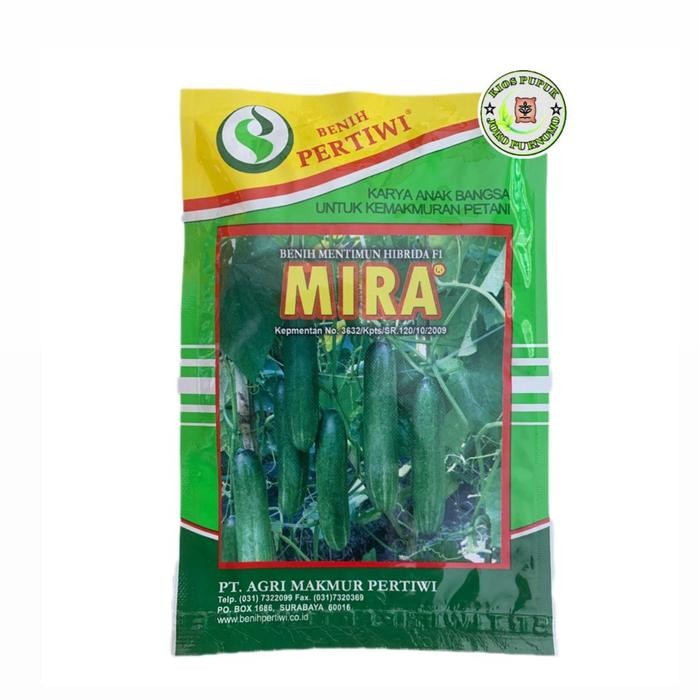 [Home Paradice] Benih Timun Mira 25 gram - Benih Pertiwi Hijau Tanaman - TIMUN MIRA