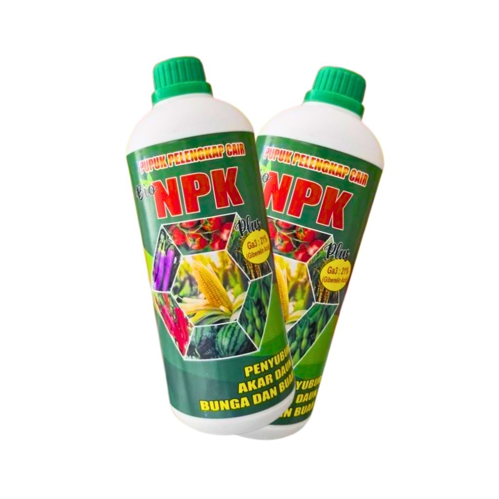 BIO NPK Plus 1 Liter Pupuk Cair Makro Mikro Berkualitas Untuk Pertanian