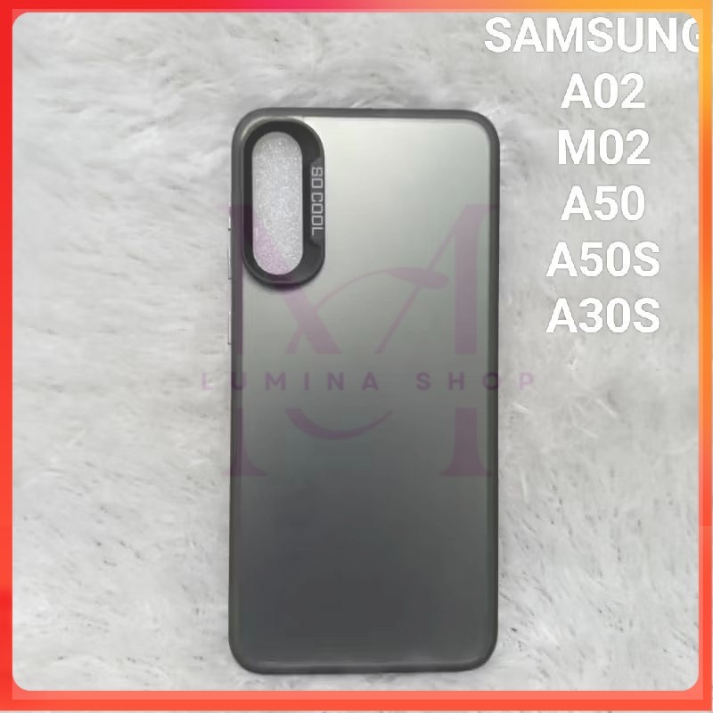PROMO+COD Softcase IMD Case Haybrid Hologram Silikon SAMSUNG A70 A7 2018 A10 A02 M02 A50 A50S A30S C