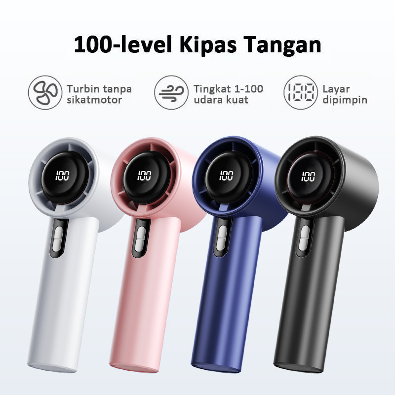 COD 2025 kipas angin portable kipas angin kecil mini kipas angin berdiri ori Kipas Angin Mini Portable kipas turbo kipas angin portable tahan lama 24 jam  Tangan Dapat dilipat 100 Gear Kipas Angin Genggam Portable portable kipas angi