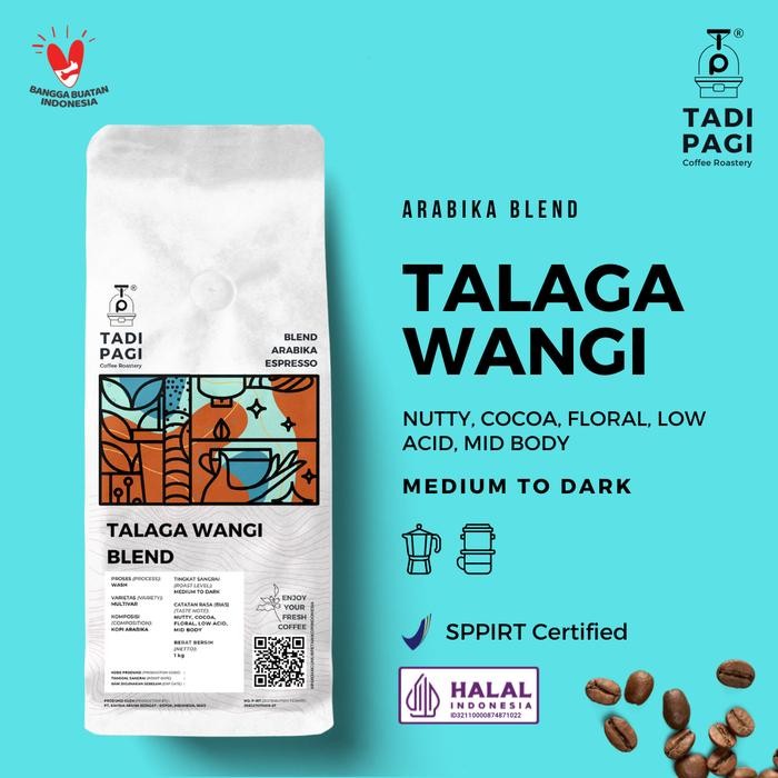 [  ESPERAZA ] Espresso Blend Talaga Wangi - Biji Kopi 1 Kg - BIJI
