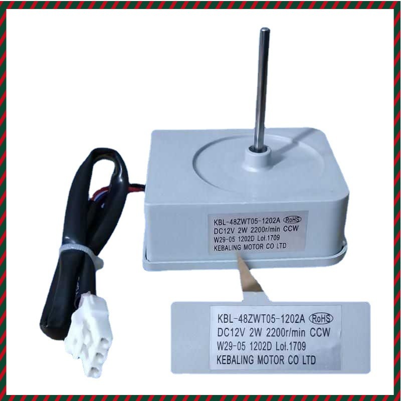 KBL-48ZWT05-1202A (DC12V 2W 2200r/min) Refrigerator Parts Evaporator Fan Motor KBL-48ZWT05-1202A