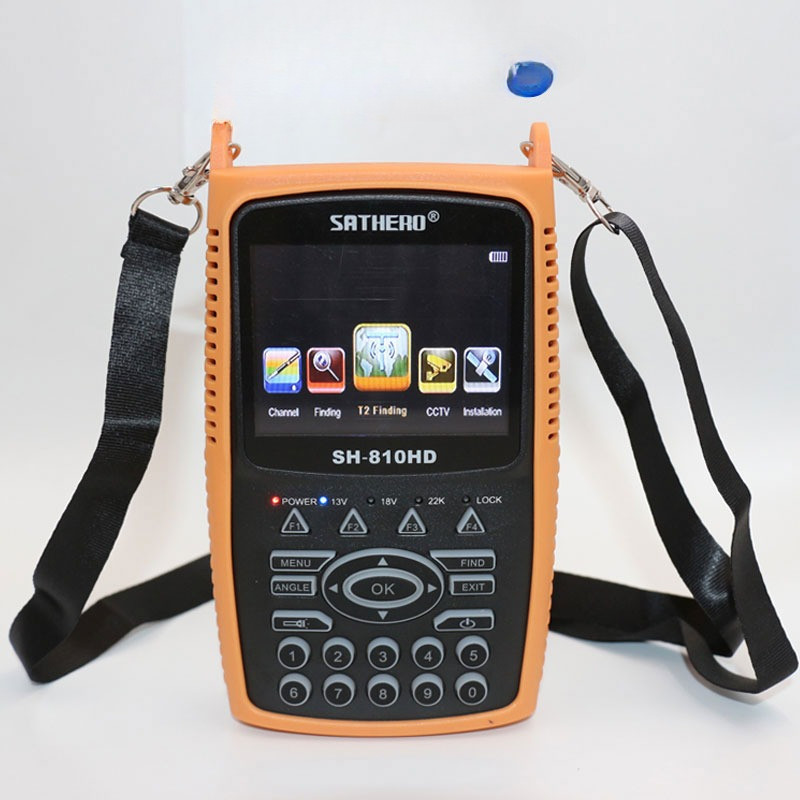 Digital Satellite Finder HD DVB S2 digital satellite finder with tv  SATHERO SH-810HD digital satell