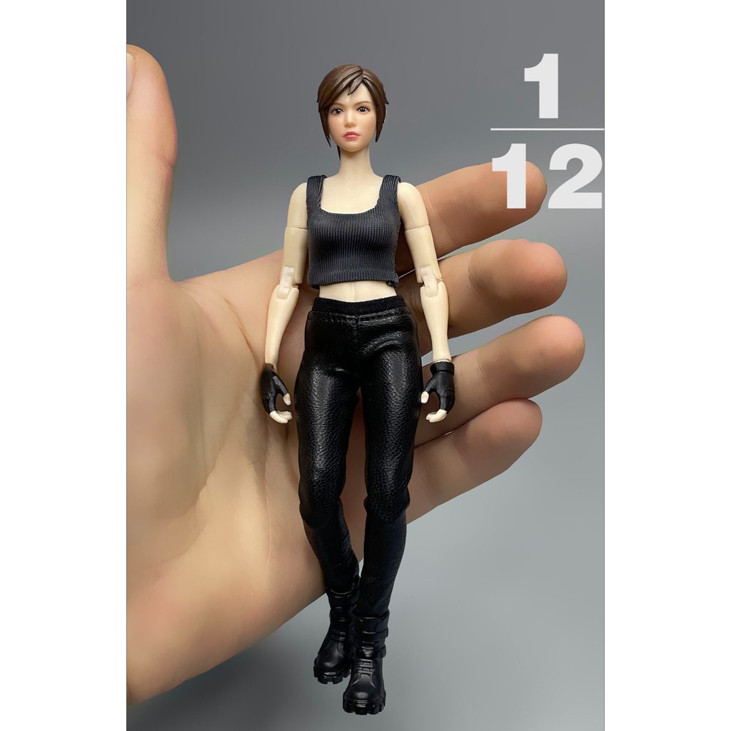 1/12 Scale Female Pants Model for 6'' Figure(only pants)