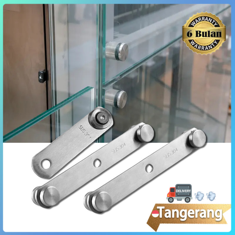 Jepitan Railing Kaca / Railing Kaca Stainless 304 / Jepit Kaca Plat Railing Kaca