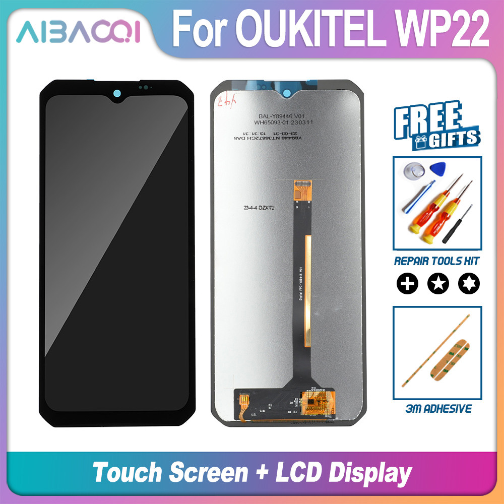 AiBaoQi Brand New For OUKITEL WP22 WP23 WP23 Pro Tou Screen + LCD splay Assembly Replacement For OUK