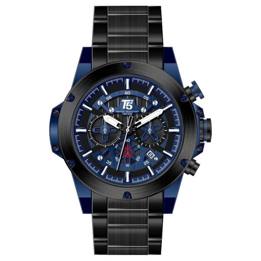 T5 H 4030G ORIGINAL JAM T5 TERBARU RANTAI / JAM T5 TAHAN AIR RANTAI TERBARU / JAM TANGAN ORIGINAL TE