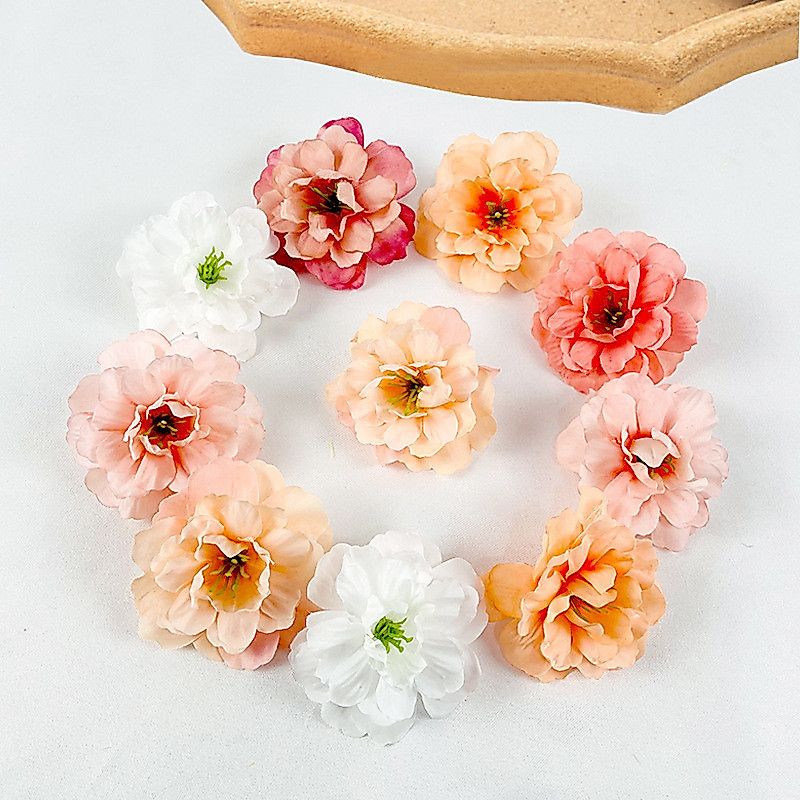 Kepala Bunga Lotus Peony Tanpa Tangkai Besar Dekorasi Fotobooth Studio Artificial Flower