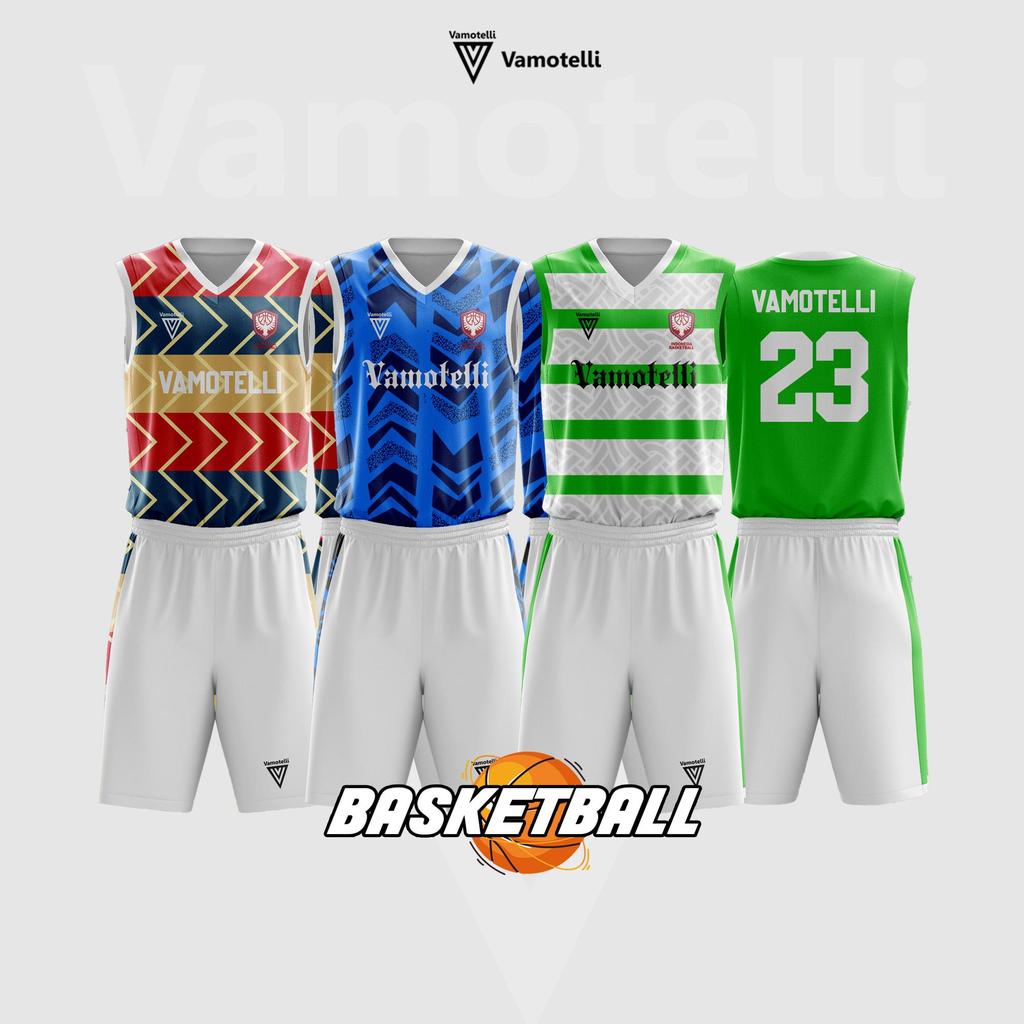 Vamotelli Setelan Jersey Custom Sublim Basket - Championship Series