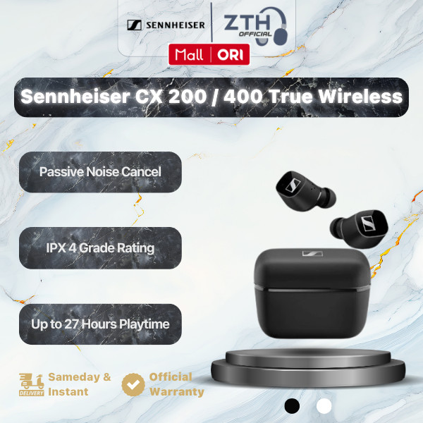 Sennheiser CX True Wireless CX 200 CX200 / CX 400 CX400 True Wireless TWS Earbuds
