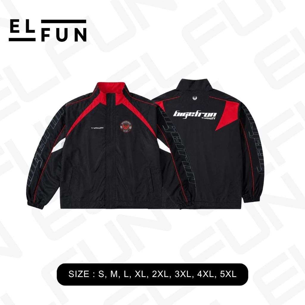 jacket bigetron by vitality OMNIA 2026 pro hitam terbaru oversize varsity rrq hoshi alter ego evos b