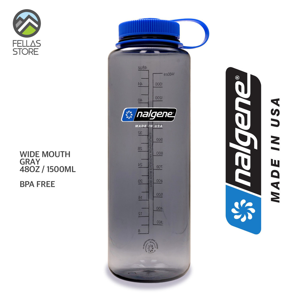 Nalgene - Wide Mouth 1,5L Gray