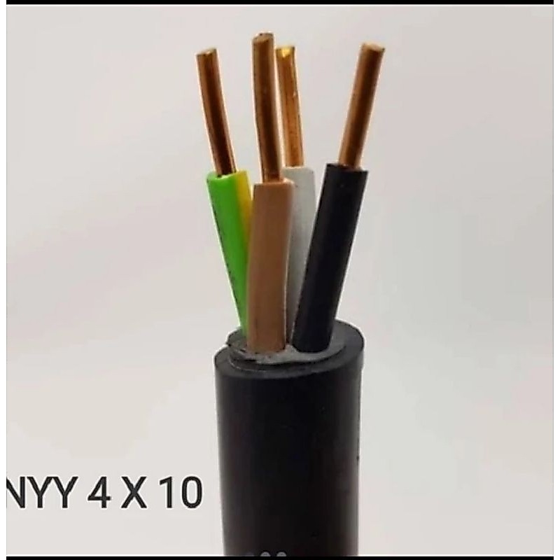 Kabel NYY 4x10 mm/4x10 mm Merk Pulung