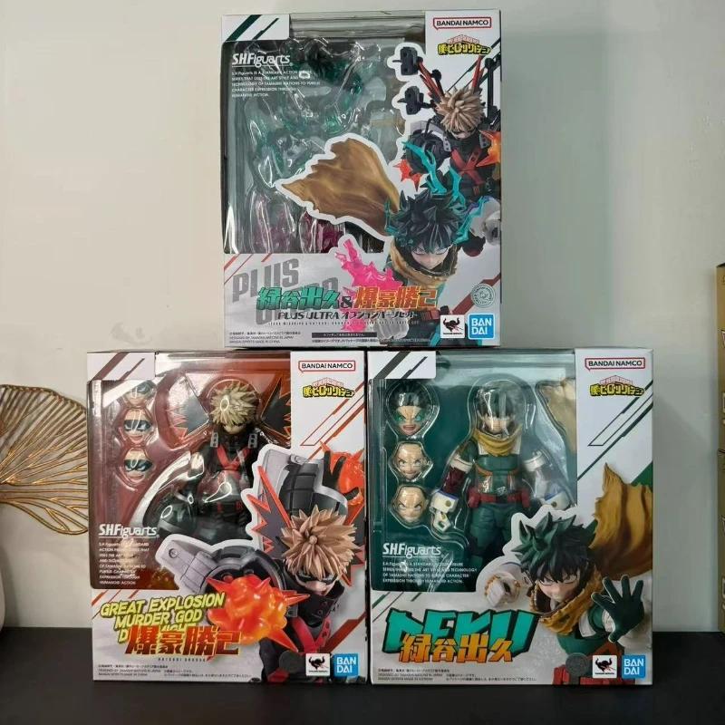 In Stock Bandai S.H.Figuarts SHF My Hero Academia Katsuki Bakugo Anime Action Fighter Finished Model