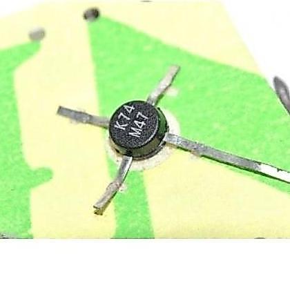 K74 M 3SK74-M 3SK74 RF AMPLIFIER TO-50 MOSFET N-CH NEC K74M 3SK74M SE27