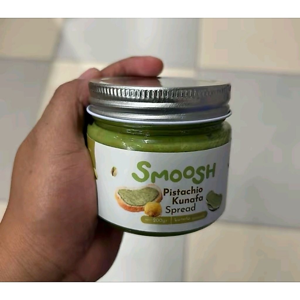 Smoosh pistachio kunafa spread 200gr Selai