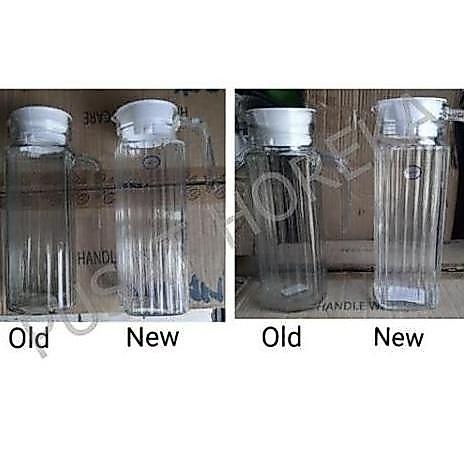 Gasaja- Formia Pitcher Ter Jug Kan Air Teko Kaca 1.1 L Mirip Luminarc Quadro