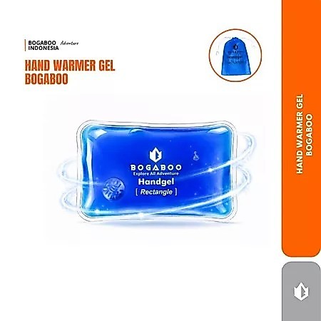 BOGABOO Rectangle Hand Warmer Portable | Heat Pack Penghangat Tangan & Tubuh Reusable Outdoor