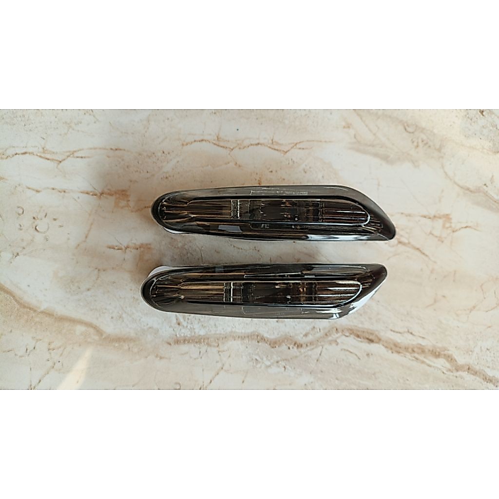 Lampu side marker sein fender for-BMW E46 - E90 smoke satu set
