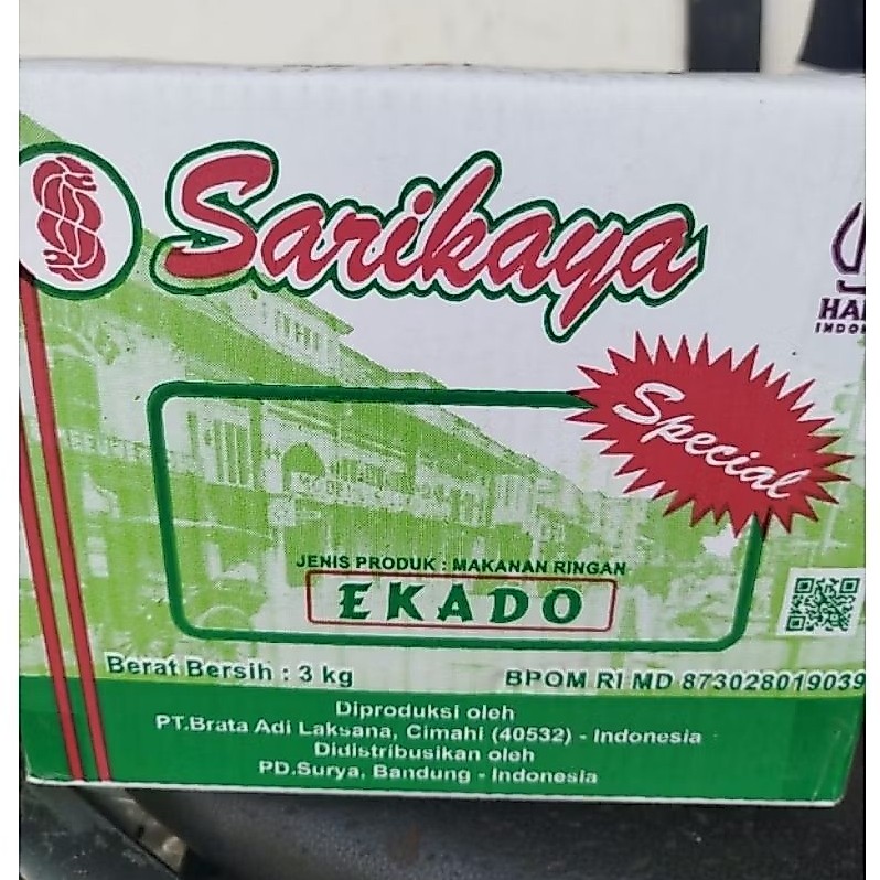 Ekado Sarikaya 3 kg | Pangsit Ekado