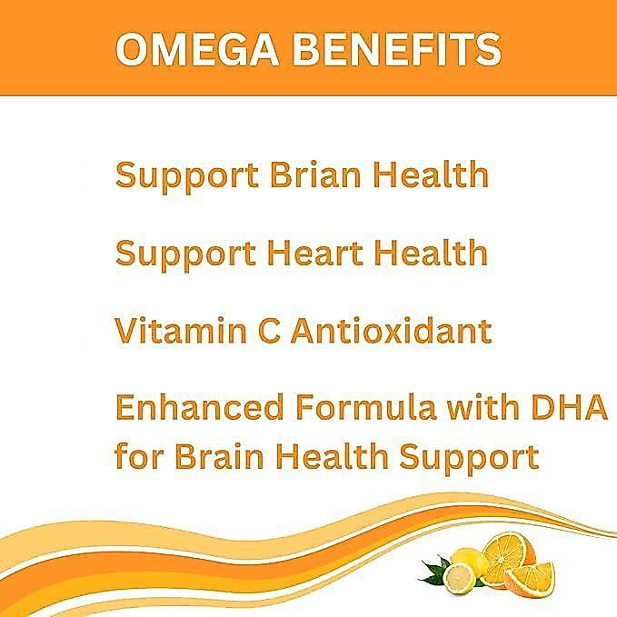 Ready Smart Kids Halal Omega 3 Gummies Permen Karet Omega 3 Halal Smart Kids Dengan Dha - 60 Vitamin