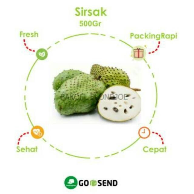 

BUAH SIRSAH / FRESH FRUIT / FRUIT / BUAH BUAHAN SEGAR BEST SELLER