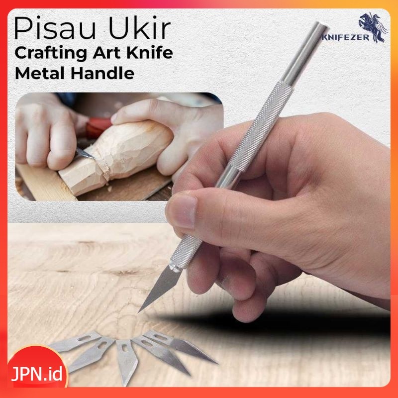

Pisau Ukir Seni Silver Pen Cutter Engraving Carving Cutting Stiker - JPN