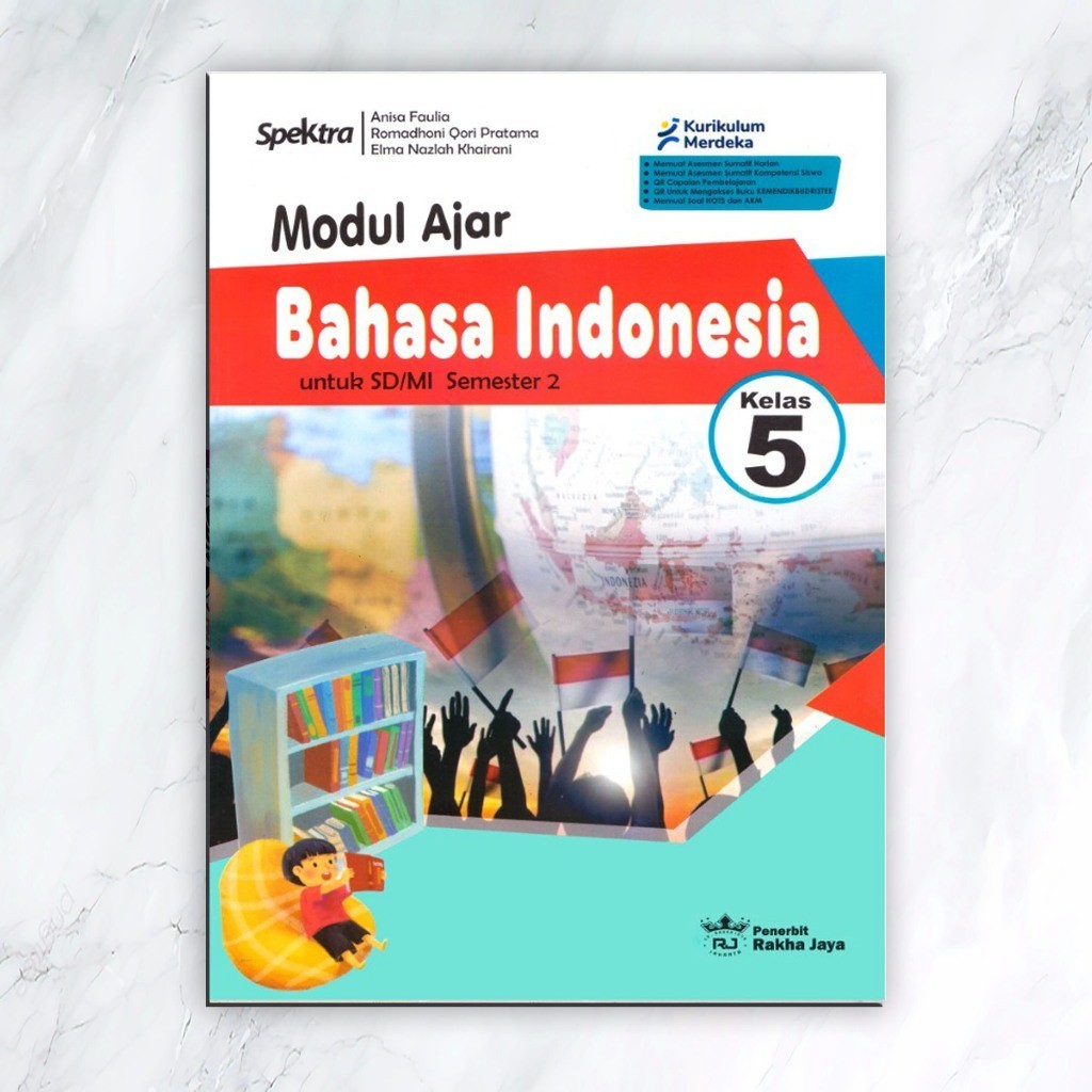 Buku Spektra Modul Ajar Bahasa Indonesia untuk SD/MI kelas 5 semester 2