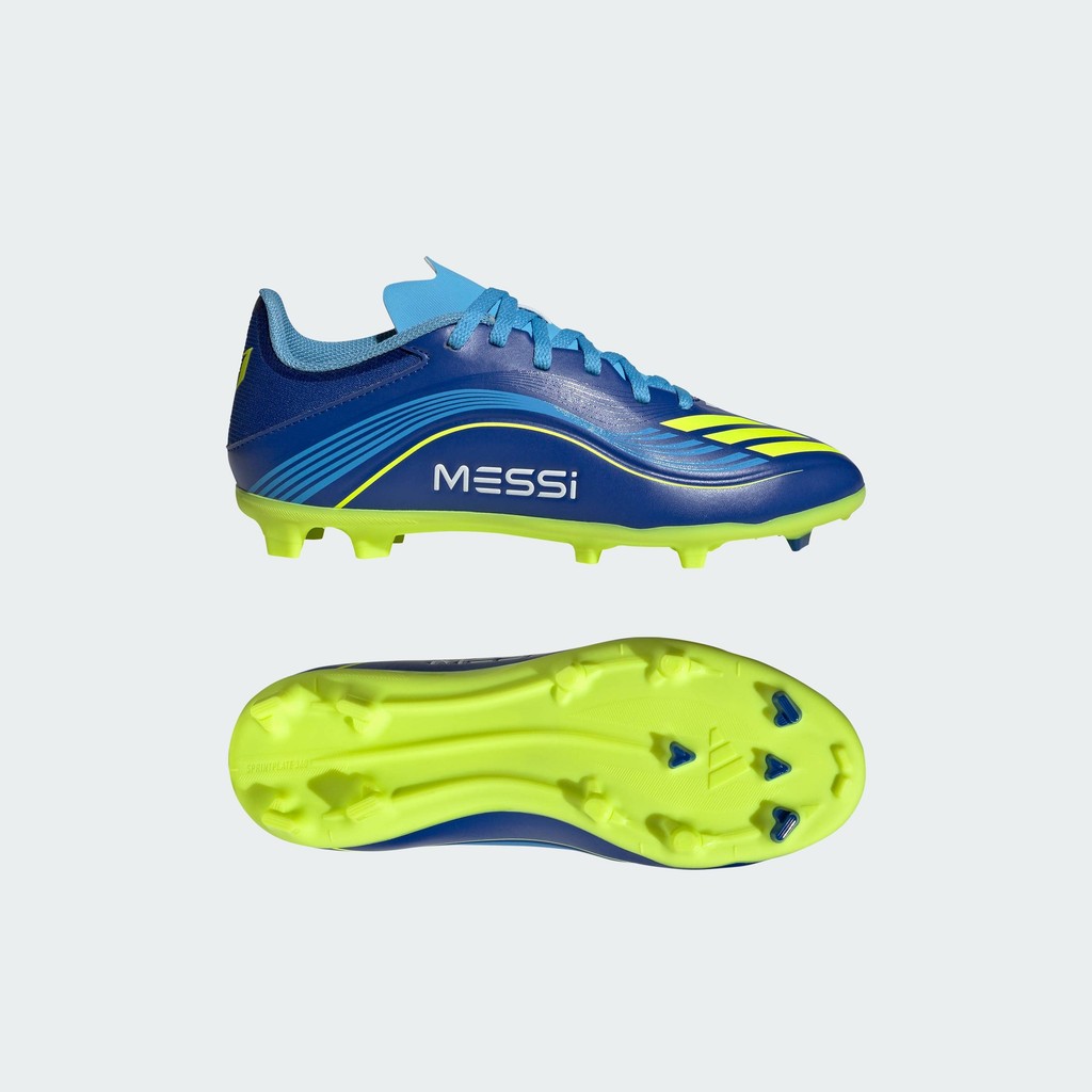adidas Football F50 Messi League Firm/Multi-Ground Boots Kids Unisex Blue JP7455