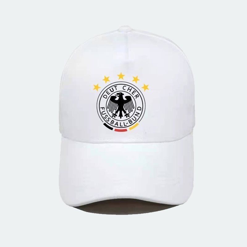 KK  Tim Sepak Bola Jerman Baseball Cap Versi Korea Sun Hat Baseball Cap Sepak Bola Trendi Topi Lima 