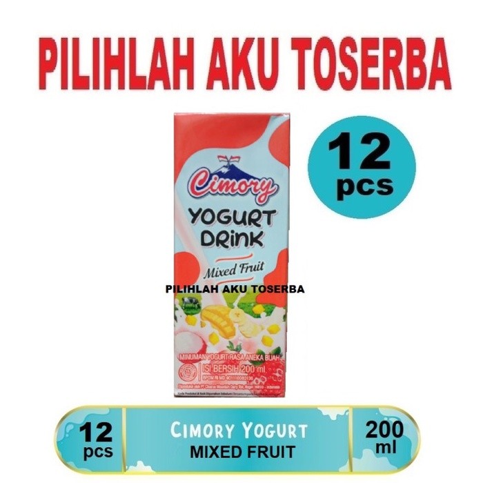 

CIMORY YOGURT Drink MIXED FRUIT 200 ml - ( HARGA 12 pcs )