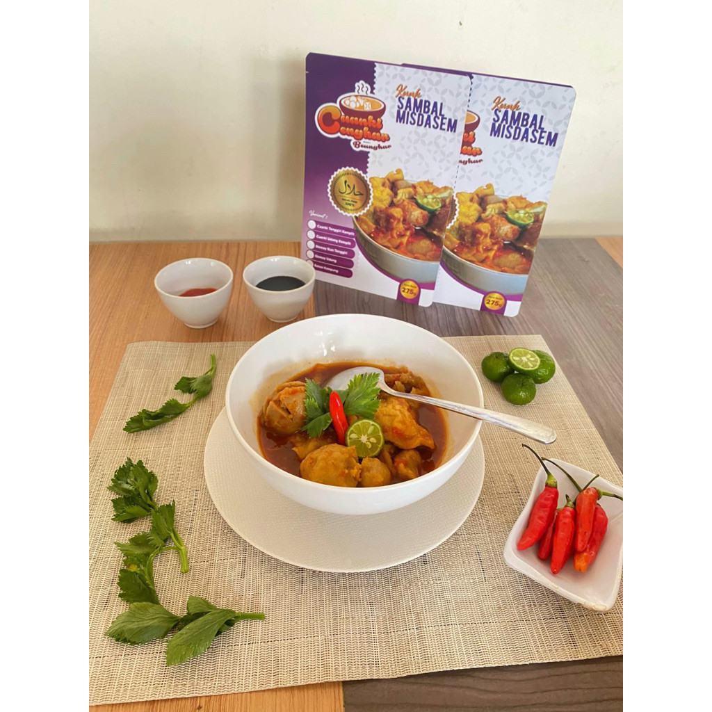 

Bakso Cuanki Cenghar kuah Misdasem