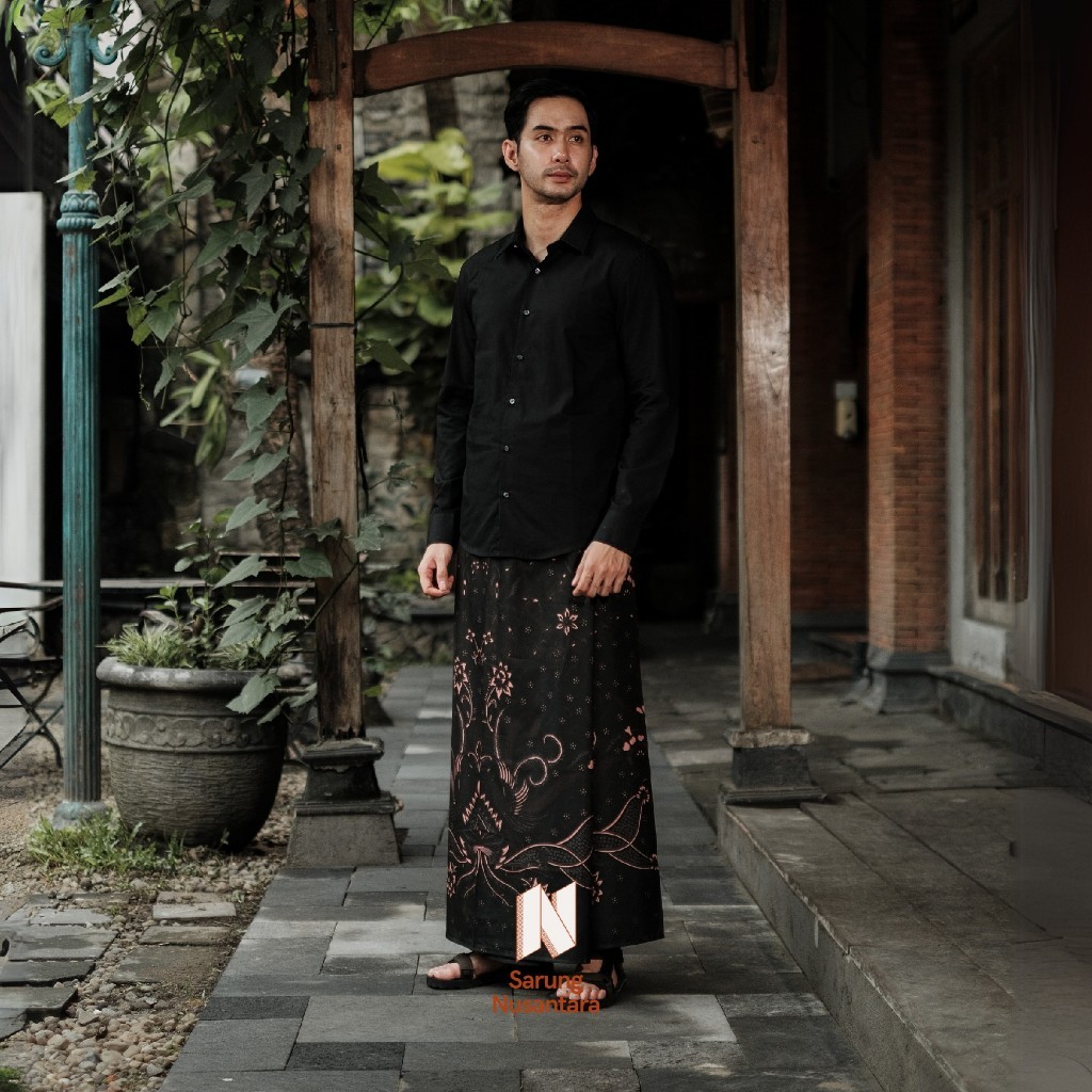Sarung Nusantara Motif Jayasiwa Sarung Batik Pria Premium