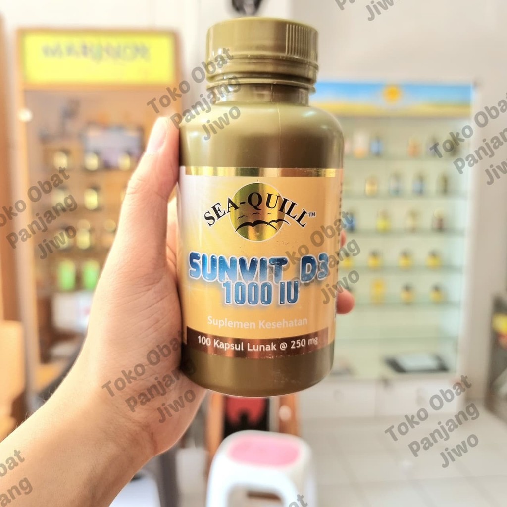 Sea Quill SUNVIT D3 1000 IU 100 kapsul lunak