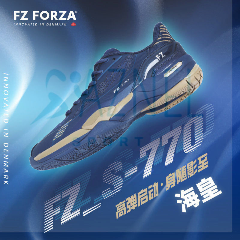 Sepatu Badminton Forza FZ S-770 Elastisitas Tahan Aus Bersirkulasi