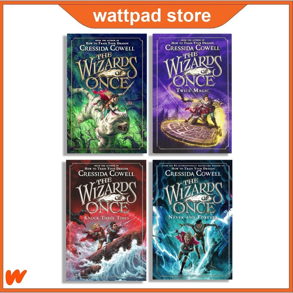 The Wizards of Once (4 book series English) by Cressida Cowell