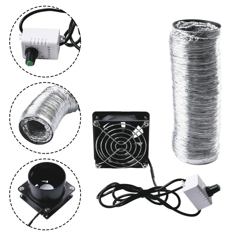 USB Solder Efficient USB Solder Smoke Absorber ESD Fume Extractor Fan Replace Parts 3500 Rpm Exhaust