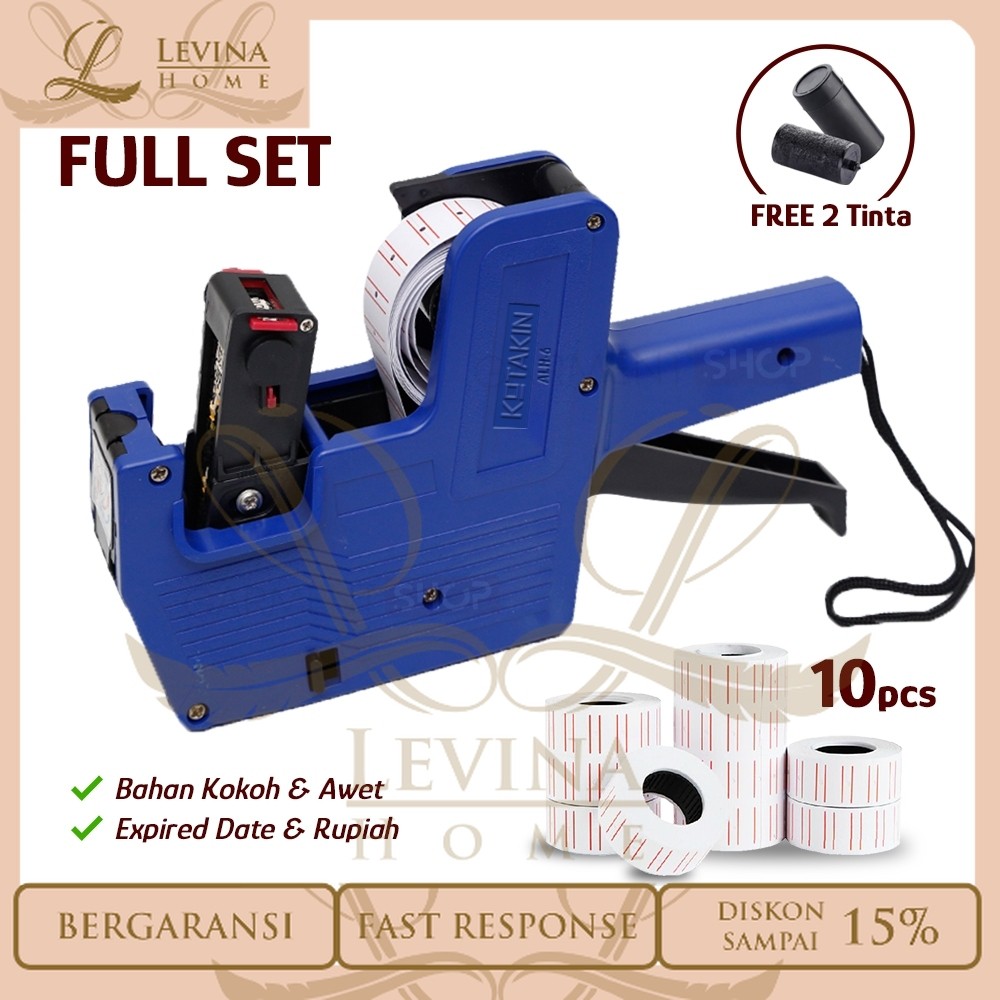 

Alat Label Harga Expired Date Snack Kerupuk Price Label 8 digit MX 5500 – Levina Home