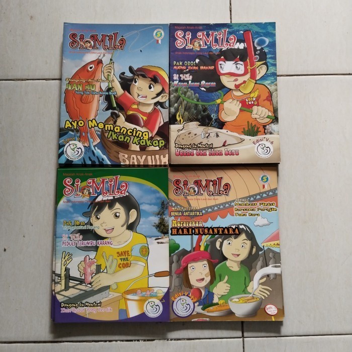 Majalah Anak SI MILA Original Bekas