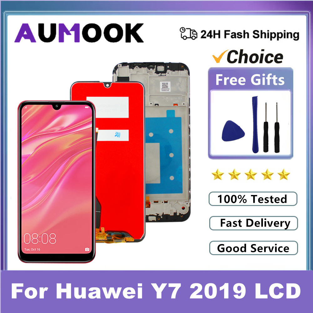 Y7 2019 LCD Display For Huawei Y7 2019 LCD Display Touch Screen Assembly DUB-LX1 DUB-LX3 For Huawei 