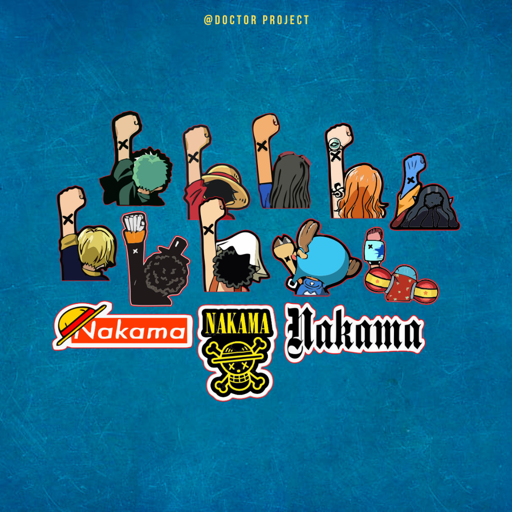 

Sticker Pack Stiker Anime One Piece Versi 13 | Sticker TUMBLR | Stiker LAPTOP KOPER HELM