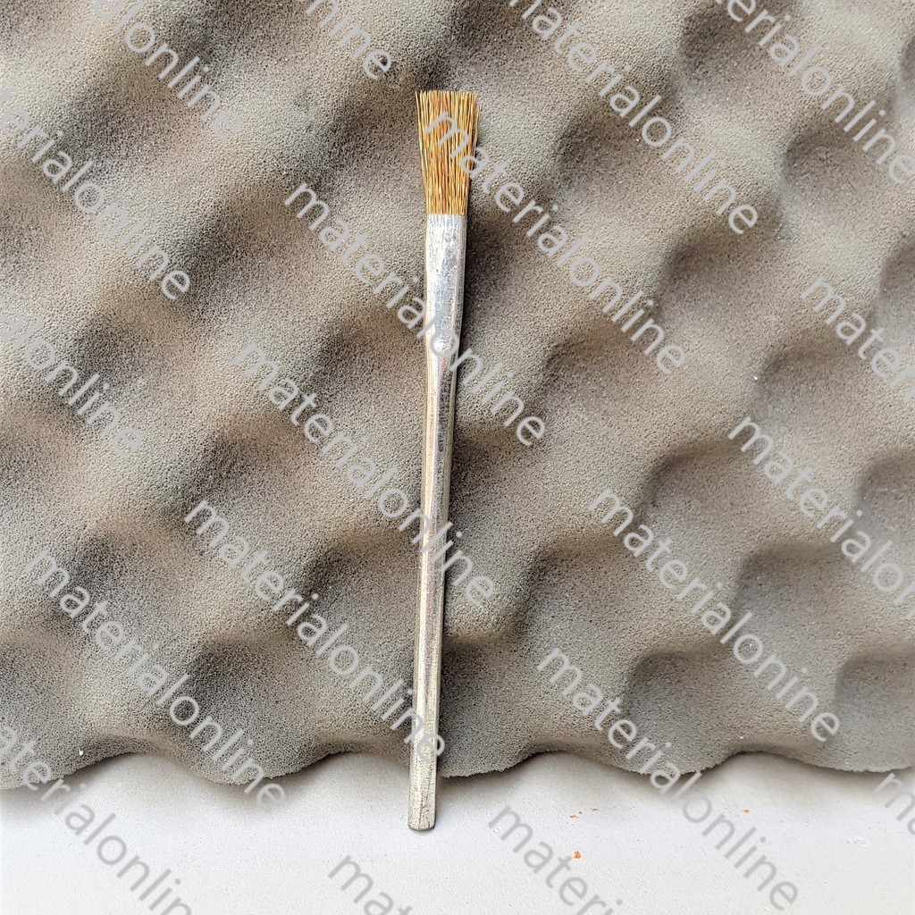 Sikat Kuas Koas Besi Kawat Kuningan Kecil Pembersih Coil Mesin Motor