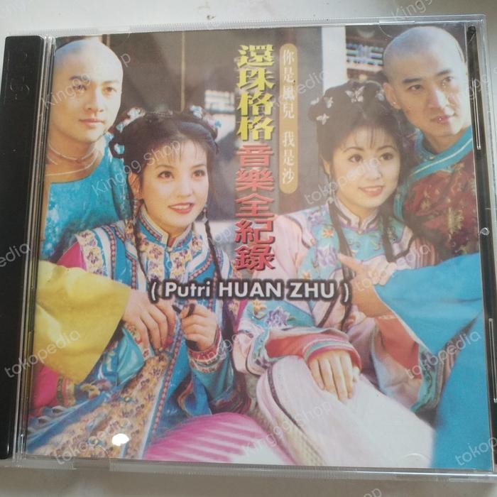 CD putri huan zhu soundtrack. vicky zhao tommy su kabut cinta RARE