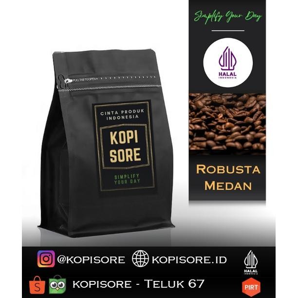 

PROMO KOPI ROBUSTA MEDAN SUPER 1 Kg - ROASTING - Biji
